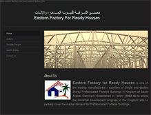 Tablet Screenshot of eastern-factory.com